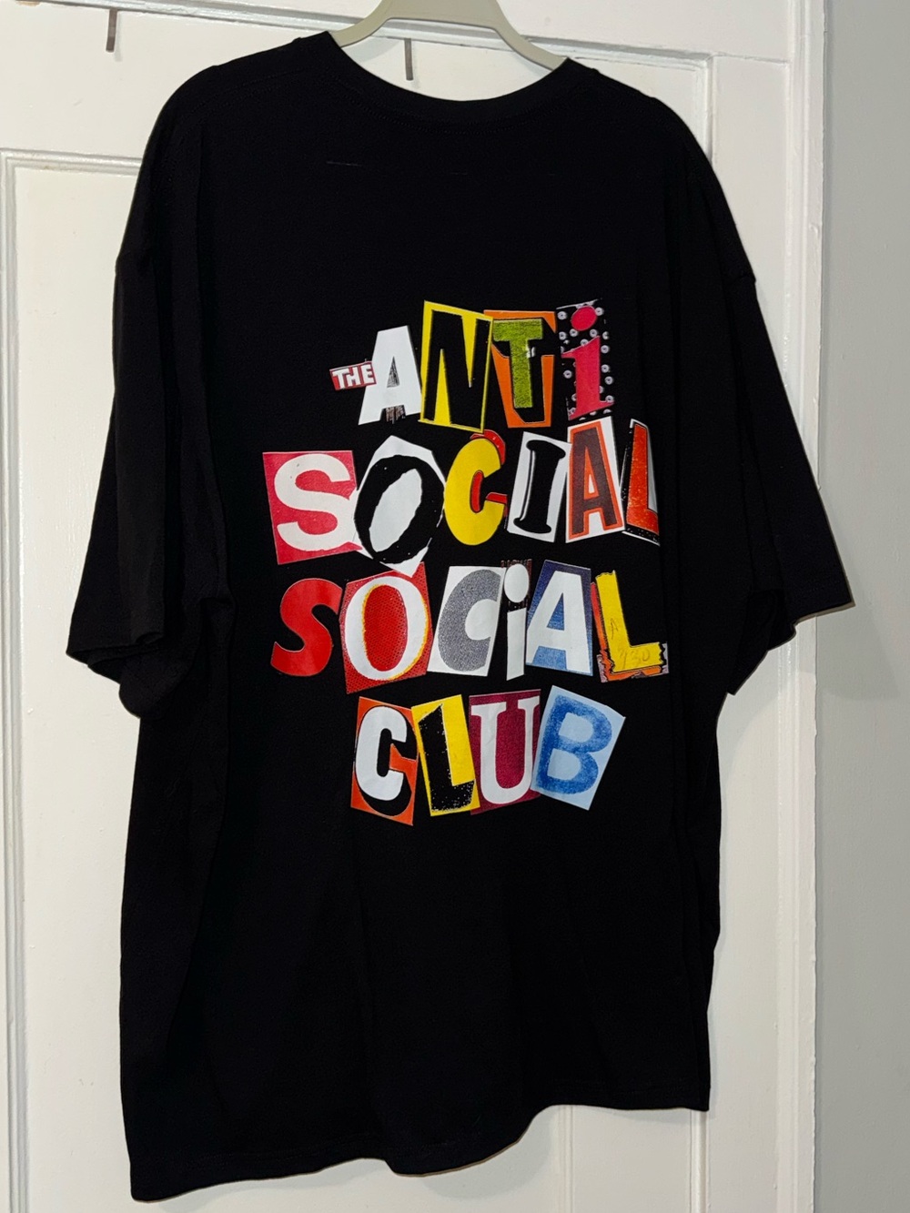 The Anti Social Social Club Black Crewneck Tee